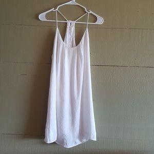 Lucy Love vintage white slip summer dress